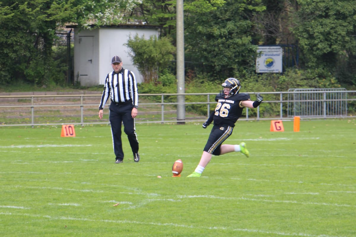 Teamhuddle der Junior Tigers